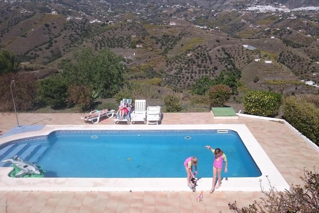 Countryside Private Apartment With Pool & Sea View Torrox Dış mekan fotoğraf