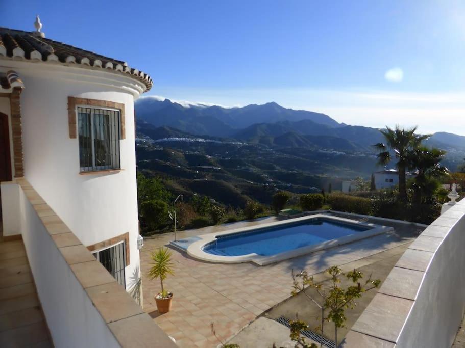 Countryside Private Apartment With Pool & Sea View Torrox Dış mekan fotoğraf